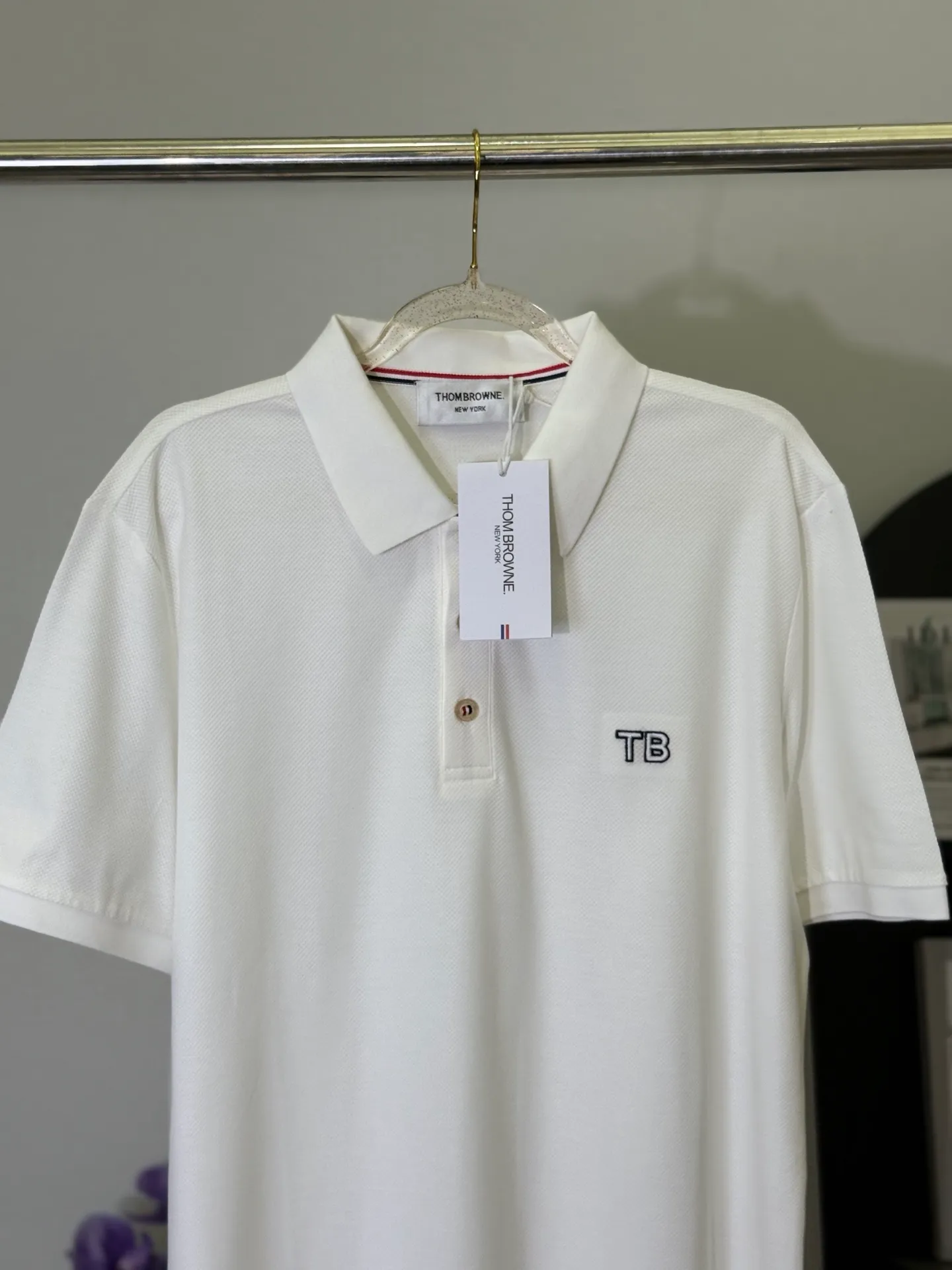 P150💋 Thom Browne TB Polo ， Polo 。 TB ， ， ， 。 Breathable ， ， 。 ， ， 、 ， Polo， 。 M-3XL